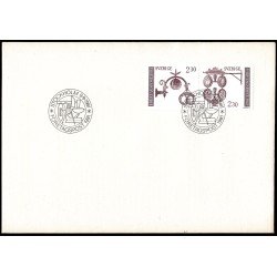 Suecia Sweden SPD FDC 1140/41 1981 Signos de artesano Sobre primer día Suecia Sweden SPD FDC 1140/41 1981 Signos de artesano Sobre primer día