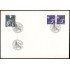 Suecia Sweden SPD FDC 1142a/43 1981 Día y noche, Invitado de la realidad escrito por Par Lagerkvist Sobre primer día