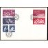 Suecia Sweden SPD FDC 1144/49 1981 Suecia en el mundo Sobre primer día