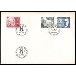 Suecia Sweden SPD FDC 1155/57 1981 Galardonados con el premio Nobel 1921 Sobre primer día Suecia Sweden SPD FDC 1155/57 1981 Galardonados con el premio Nobel 1921 Sobre primer día