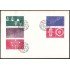Suecia Sweden SPD FDC 1196/00 1982 Premios Nobel de física atómica Sobre primer día