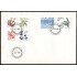 Suecia Sweden SPD FDC 1206/11 1983 Centenario del movimiento sueco por la paz, Frutas, Nils Ferlin poeta Sobre primer día
