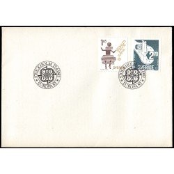 Suecia Sweden SPD FDC 1219/20 1983 Europa Grandes obras del ser humano Sobre primer día Suecia Sweden SPD FDC 1219/20 1983 Europa Grandes obras del ser humano Sobre primer día