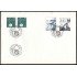 Suecia Sweden SPD FDC 1228a/30 1983 Gran Caracol Ramshorn, Paisajes Gran Karlsö, Fauna Zorro ártico Sobre primer día