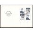 Suecia Sweden SPD FDC 1231/32 1983 Centenario del nacimiento de Hjalmar Bergman  Sobre primer día