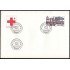 Suecia Sweden SPD FDC 1233/34 1983 Cruz Roja, Regreso del parlamento a la isla de Helgeandsholmen Sobre primer día