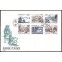 Suecia Sweden SPD FDC 1274/79 1984 Ciudades antiguas de Suecia Sobre primer día