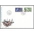 Suecia Sweden SPD FDC 1287/88 1984 Proyecto de satélite Viking Sobre primer día
