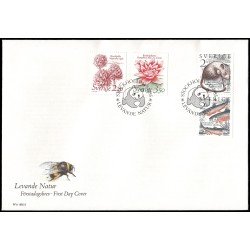 Suecia Sweden SPD FDC 1304a/07 1985 Naturaleza viva Sobre primer día Suecia Sweden SPD FDC 1304a/07 1985 Naturaleza viva Sobre primer día