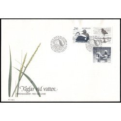 Suecia Sweden SPD FDC 1354a/56 1986 Aves acuáticas Sobre primer día Suecia Sweden SPD FDC 1354a/56 1986 Aves acuáticas Sobre primer día