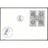 Suecia Sweden SPD FDC 1364a/65a 1986 200 aniv. Academia Bellas Artes suecaSobre primer día