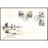 Suecia Sweden SPD FDC 1406a/09 1987 Especies amenazadas de praderas y pastos Sobre primer día