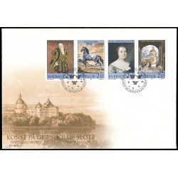 Suecia Sweden SPD FDC 1428/31 1987 450 aniv. del Castillo de Gripsholm Sobre primer día Suecia Sweden SPD FDC 1428/31 1987 450 aniv. del Castillo de Gripsholm Sobre primer día