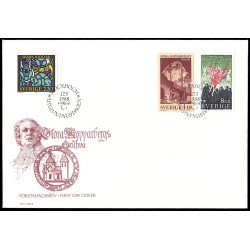 Suecia Sweden SPD FDC 1474/76 1988 Aniversarios Sobre primer día Suecia Sweden SPD FDC 1474/76 1988 Aniversarios Sobre primer día