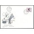 Suecia Sweden SPD FDC 1480 1988 Aves Vencejo común (Apus apus) Sobre primer día