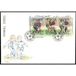 Suecia Sweden SPD FDC HB16 1988 Fútbol en Suecia Sobre primer día Suecia Sweden SPD FDC HB16 1988 Fútbol en Suecia Sobre primer día