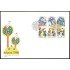 Suecia Sweden SPD FDC 1496/01 1988 Navidad El evangelio según San Lucas Sobre primer día