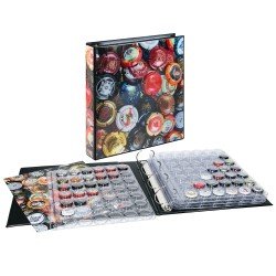 Lindner 3601 Álbum para 210 cápsulas de champán Lindner 3601 Álbum para 210 cápsulas de champán