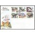 Suecia Sweden SPD FDC 1583/88 1990 Juegos ecuestres mundiales en Estocolmo Sobre primer día