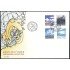 Suecia Sweden SPD FDC 1617/20 1990 Nubes y meteorología Sobre primer día