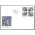 Suecia Sweden SPD FDC  2416/19 2004 Fauna Pájaros de invierno Sobre primer día