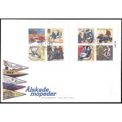 Suecia Sweden SPD FDC 2467/74 2005 Ciclomotores Sobre primer día Suecia Sweden SPD FDC 2467/74 2005 Ciclomotores Sobre primer día