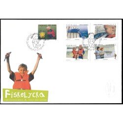 Suecia Sweden SPD FDC 2565/69 2007 Pesca y verano Sobre primer día Suecia Sweden SPD FDC 2565/69 2007 Pesca y verano Sobre primer día