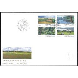 Suecia Sweden SPD FDC 2571/74 2007 Paisajes en verano Sobre primer día Suecia Sweden SPD FDC 2571/74 2007 Paisajes en verano Sobre primer día