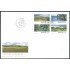Suecia Sweden SPD FDC 2571/74 2007 Paisajes en verano Sobre primer día