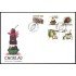 Suecia Sweden SPD FDC 2585/89 2007 El chocolate Sobre primer día