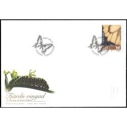 Suecia Sweden SPD FDC 2590 2007 Fauna Mariposa Sobre primer día Suecia Sweden SPD FDC 2590 2007 Fauna Mariposa Sobre primer día