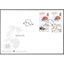 Suecia Sweden SPD FDC 2606/08 2008 Fauna Insectos Sobre primer día Suecia Sweden SPD FDC 2606/08 2008 Fauna Insectos Sobre primer día