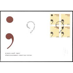 Suecia Sweden SPD FDC 2619/20 2008 Escribiendo una carta Sobre primer día Suecia Sweden SPD FDC 2619/20 2008 Escribiendo una carta Sobre primer día