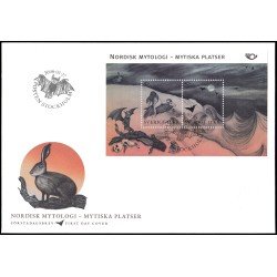 Suecia Sweden SPD FDC HB41 2008 Mitología nórdica Viaje a Blákulla Sobre primer día Suecia Sweden SPD FDC HB41 2008 Mitología nórdica Viaje a Blákulla Sobre primer día