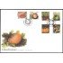 Suecia Sweden SPD FDC 2634/39 2008 Flora Legumbres y frutas de agricultura orgánica Sobre primer día