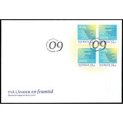 Suecia Sweden SPD FDC 2675/76 2009 Suecia y Finlandia, dos países y un destino Sobre primer día Suecia Sweden SPD FDC 2675/76 2009 Suecia y Finlandia, dos países y un destino Sobre primer día
