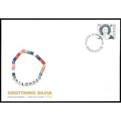 Suecia Sweden SPD FDC 2695 2009 Reina Silvia Sobre primer día Suecia Sweden SPD FDC 2695 2009 Reina Silvia Sobre primer día