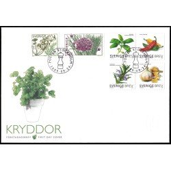 Suecia Sweden SPD FDC 2701/06 2009 Especias Sobre primer día Suecia Sweden SPD FDC 2701/06 2009 Especias Sobre primer día