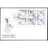 Suecia Sweden SPD FDC 2712/14 2009 Animales de pelaje blanco en invierno Sobre primer día