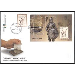 Suecia Sweden SPD FDC HB53 2010 Arte calcográfico Sobre primer día Suecia Sweden SPD FDC HB53 2010 Arte calcográfico Sobre primer día
