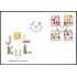 Suecia Sweden SPD FDC 2764/67 2010 Navidad Sobre primer día