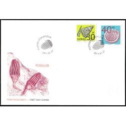 Suecia Sweden SPD FDC 2783/84 2011 Fósiles Sobre primer día Suecia Sweden SPD FDC 2783/84 2011 Fósiles Sobre primer día