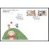 Suecia Sweden SPD FDC 2785/86 2011 Sellos de beneficencia Save the Children Sobre primer día