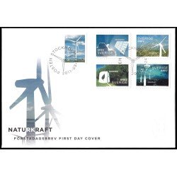 Suecia Sweden SPD FDC 2787/91 2011 Energías renovables Sobre primer día Suecia Sweden SPD FDC 2787/91 2011 Energías renovables Sobre primer día