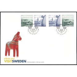 Suecia Sweden SPD FDC 2834/35 2012 Europa Turismo Sobre primer día Suecia Sweden SPD FDC 2834/35 2012 Europa Turismo Sobre primer día