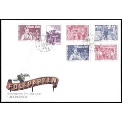 Suecia Sweden SPD FDC 2841/45 2012 Parc Folkets Sobre primer día Suecia Sweden SPD FDC 2841/45 2012 Parc Folkets Sobre primer día