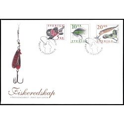 Suecia Sweden SPD FDC 2850/52 2012 Pesca con mosca, diferentes modelos Sobre primer día Suecia Sweden SPD FDC 2850/52 2012 Pesca con mosca, diferentes modelos Sobre primer día