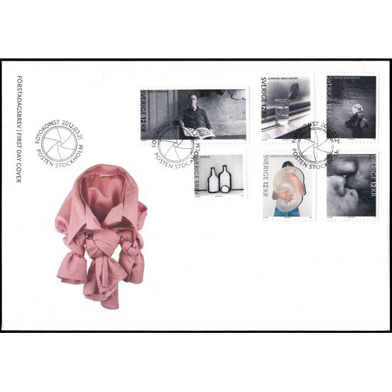 Suecia Sweden SPD FDC 2853/58 2012 Arte Fotografía Sobre primer día Suecia Sweden SPD FDC 2853/58 2012 Arte Fotografía Sobre primer día