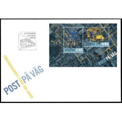 Suecia Sweden SPD FDC F2908 2013 Europa Vehículos postales Sobre primer día Suecia Sweden SPD FDC F2908 2013 Europa Vehículos postales Sobre primer día