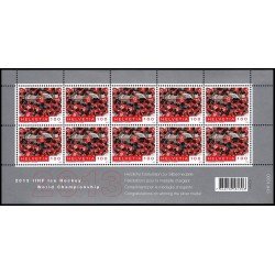 Suiza Switzerland 2228 2013 Deporte Equipo suizo de hockey sobre hielo,medalla de plata campeonatos del mundo 2013 minihojita MNH Suiza Switzerland 2228 2013 Deporte Equipo suizo de hockey sobre hielo,medalla de plata campeonatos del mundo 2013 minihojita MNH